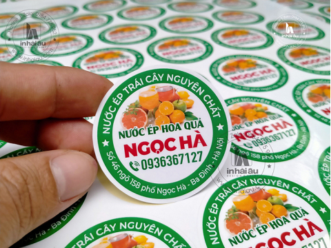 Các mẫu tem nhãn